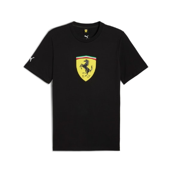 Camisa Puma Ferrari Sportswesr Escudo Preto - Masculino