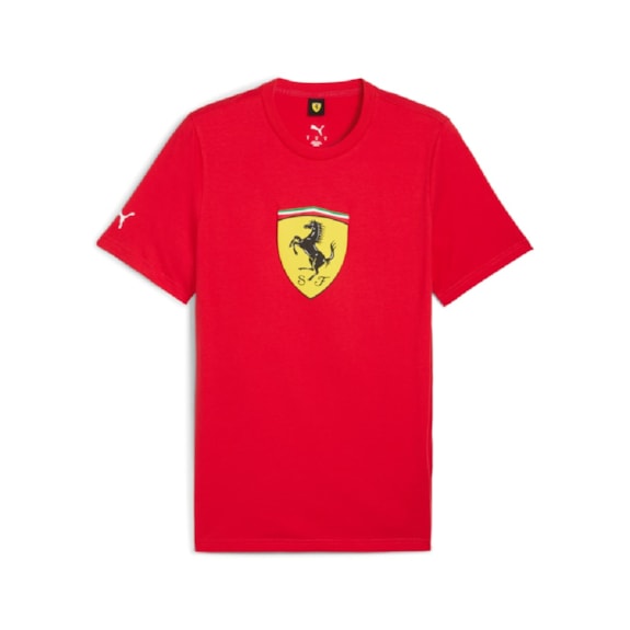 Camisa Puma Ferrari Sportswesr Escudo Vermelho - Masculino