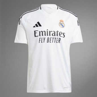 Camisa Real Madrid Adidas 2024/2025 Uniforme 1 - Masculino