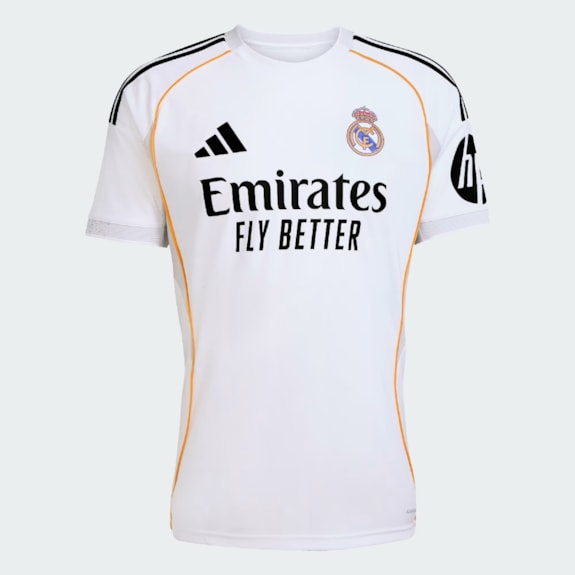 Camisa Real Madrid Adidas 25/26 Uniforme 1 Torcedor - Masculino