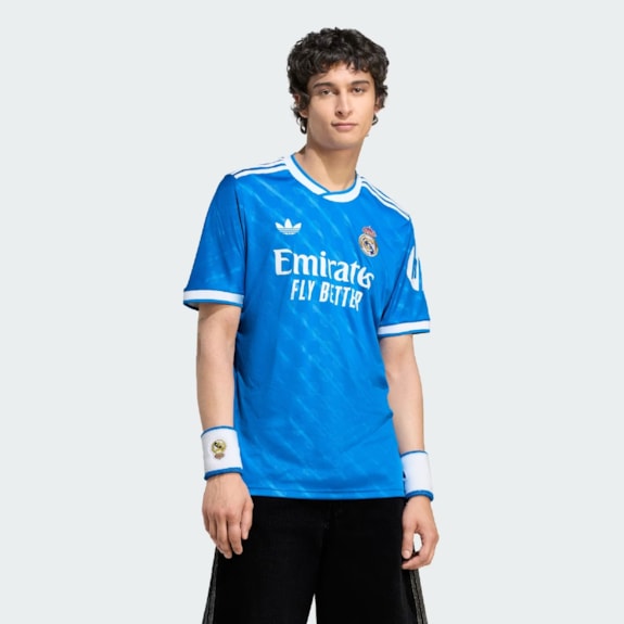 Camisa Real Madrid Adidas 25/26 Uniforme 3 Torcedor - Masculino