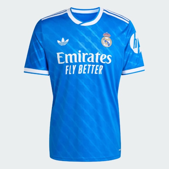 Camisa Real Madrid Adidas 25/26 Uniforme 3 Torcedor - Masculino