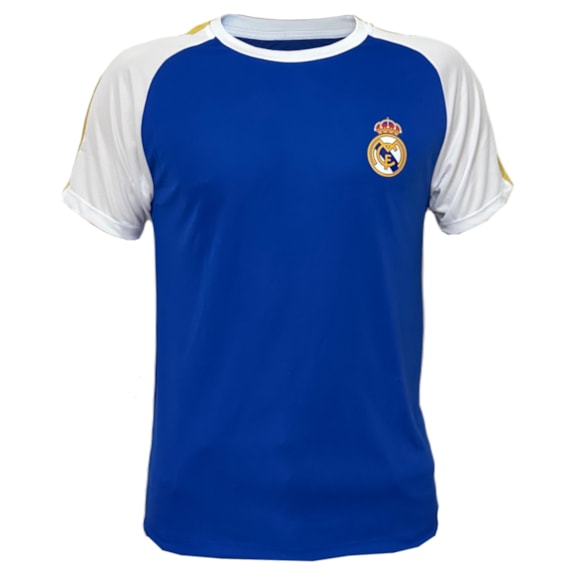 Camisa Real Madrid Recortes Azul - Masculino