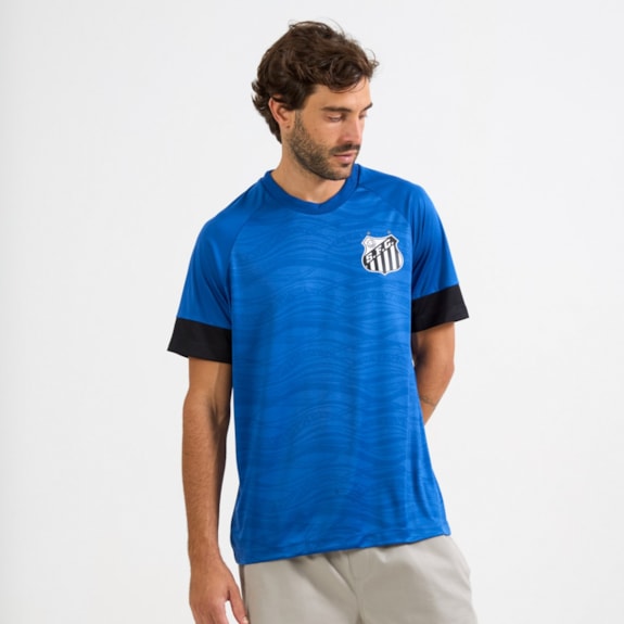 Camisa Santos Armadilha Azul - Masculino