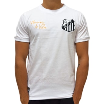Camisa Santos Retrô 1978 Meninos Da Vila Branca - Masculino