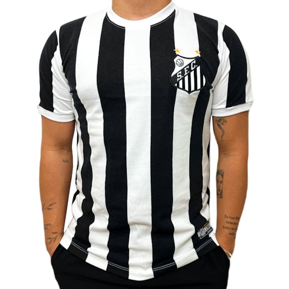 Camisa Santos Retrô 1984 Campeão Paulista - Masculino