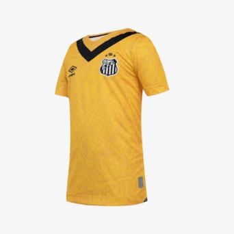 Camisa Santos Umbro 2024 Uniforme 3 Torcedor - Infantil