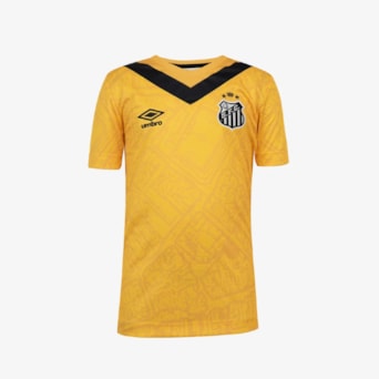 Camisa Santos Umbro 2024 Uniforme 3 Torcedor - Infantil