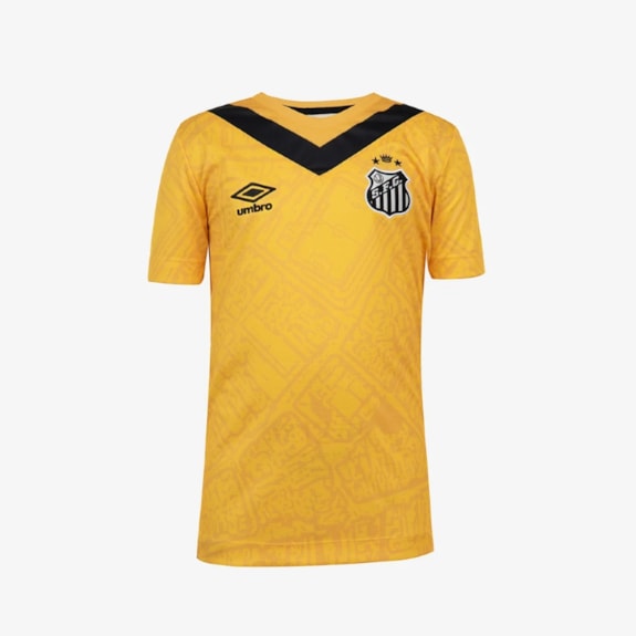 Camisa Santos Umbro 2024 Uniforme 3 Torcedor - Infantil