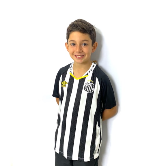 Camisa Santos Umbro 2025 Uniforme 2 Torcedor - Infantil