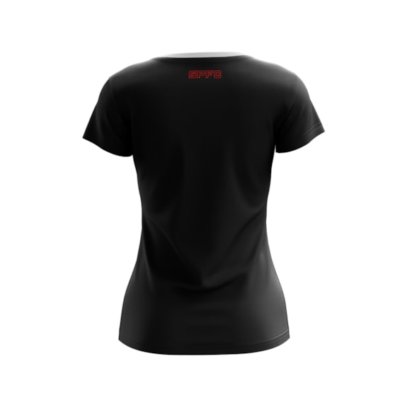 Camisa São Paulo Baby Look Change - Feminina