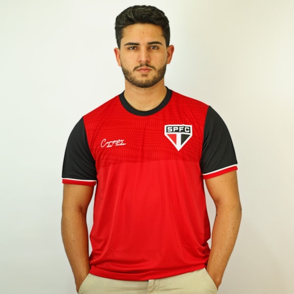 Camisa São Paulo Casual Trilar - Masculino