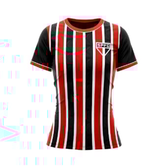 Camisa São Paulo Classmate Tricolor - Feminina