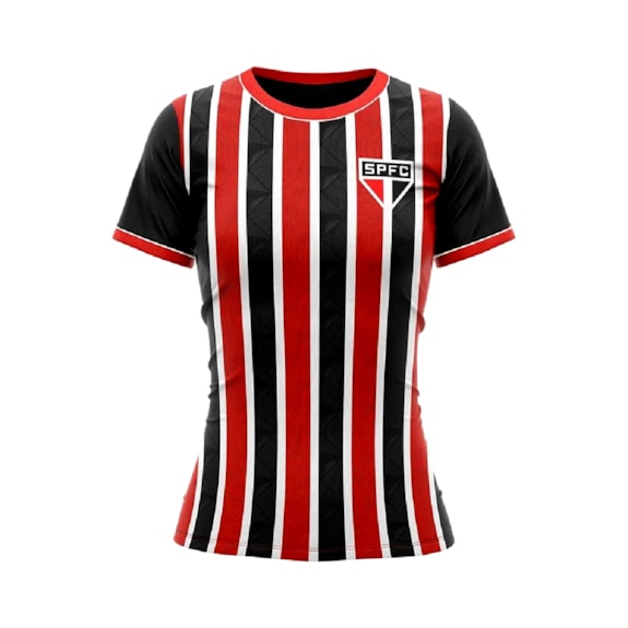 Camisa São Paulo Classmate Tricolor - Feminina