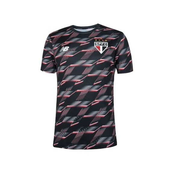 Camisa São Paulo New Balance 2024 Pré-Jogo - Masculino