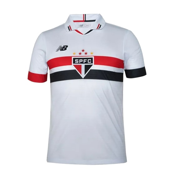 Camisa São Paulo New Balance 2024 Uniforme 1 Torcedor - Masculino