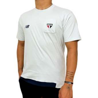 Camisa São Paulo New Balance 2024 Viagem I - Masculino