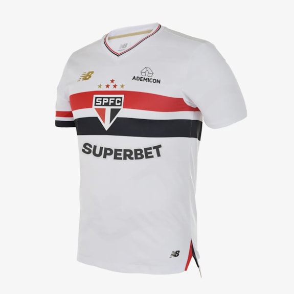 Camisa São Paulo New Balance 2025 Jogador - Masculino