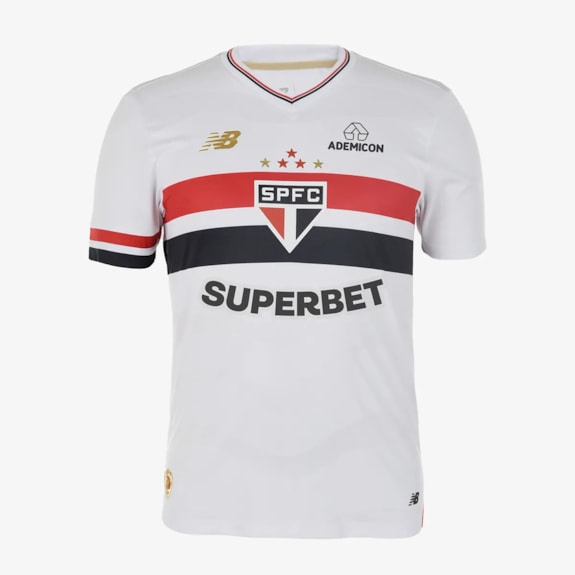 Camisa São Paulo New Balance 2025 Jogador - Masculino