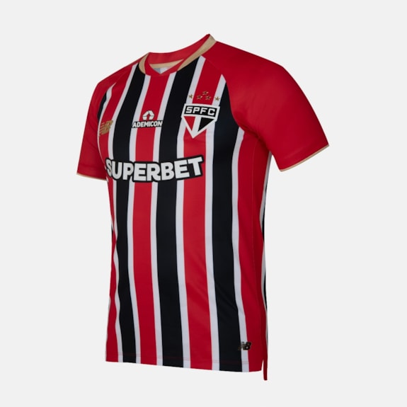 Camisa São Paulo New Balance 2025 Uniforme 2 Jogador - Masculino