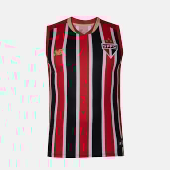 Camisa São Paulo New Balance 2025 Uniforme 2 Regata Torcedor - Masculino