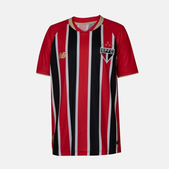 Camisa São Paulo New Balance 2025 Uniforme 2 Torcedor - Infantil