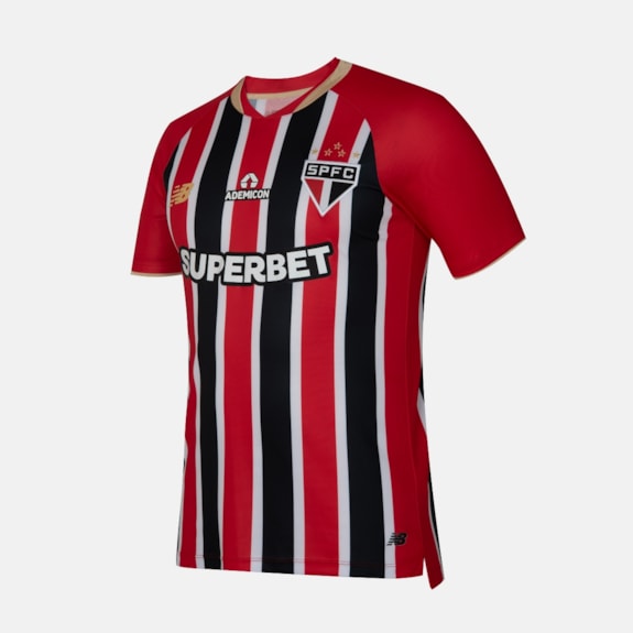 Camisa São Paulo New Balance 2025 Uniforme 2 Torcedor - Masculino