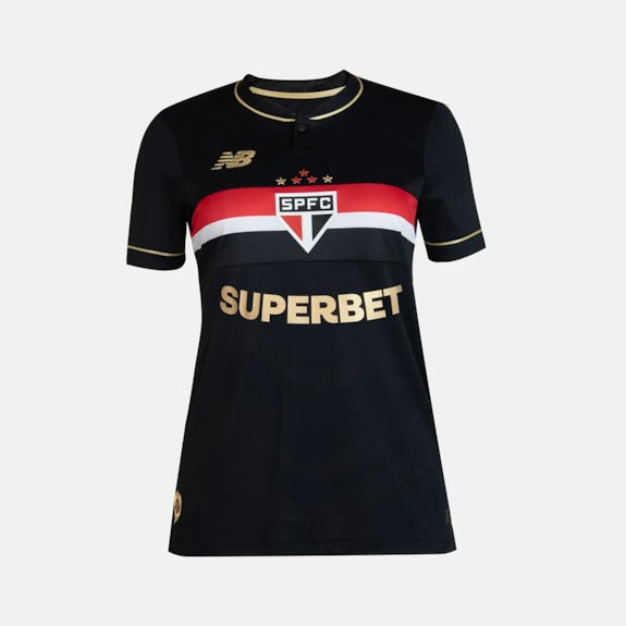 Camisa São Paulo New Balance 25/26 Comemorativa Uniforme 3 - Feminina