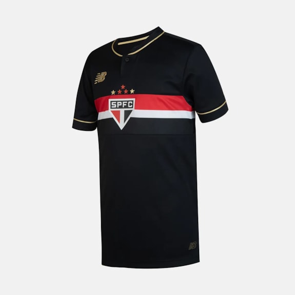 Camisa São Paulo New Balance 25/26 Comemorativa Uniforme 3 - Infantil