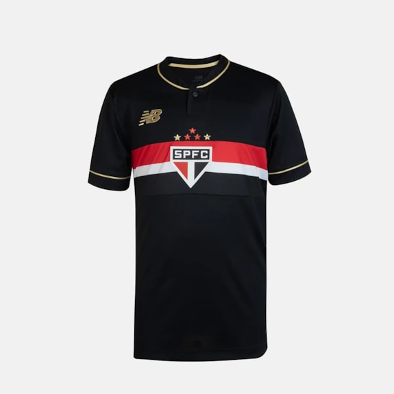 Camisa São Paulo New Balance 25/26 Comemorativa Uniforme 3 - Infantil
