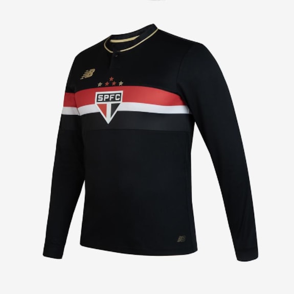 Camisa São Paulo New Balance 25/26 Comemorativa Uniforme 3 Manga Longa - Masculino