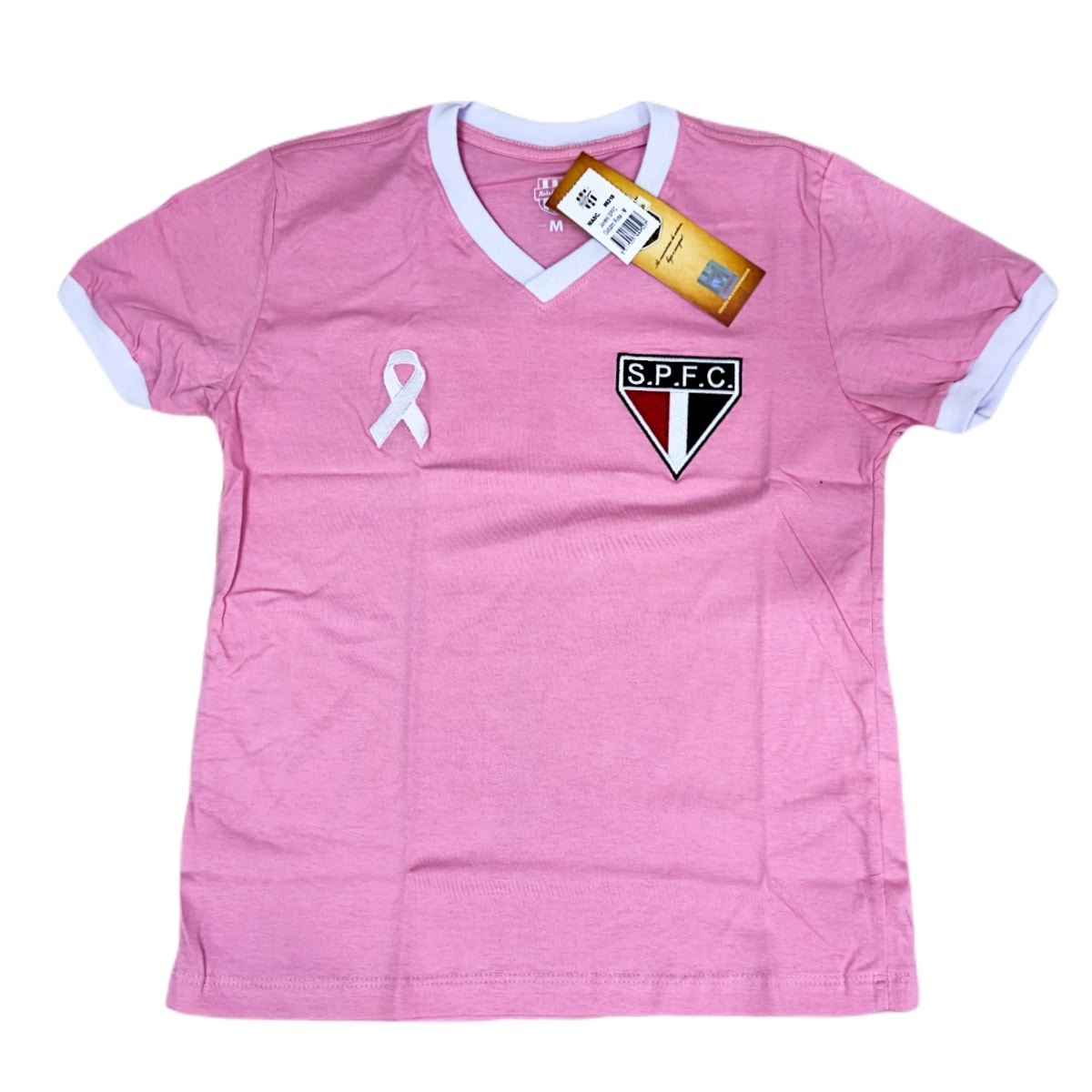 Camisa São Paulo Outubro Rosa Menina Infantil - Main Image