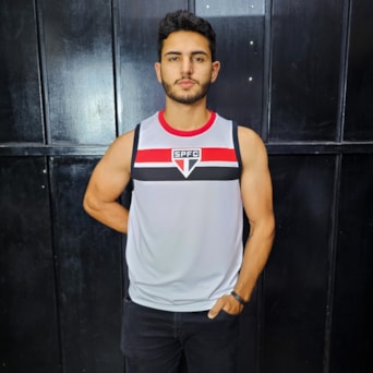Camisa São Paulo Regata Suporte - Masculino