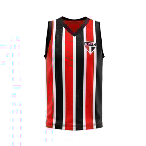 Camisa São Paulo Regata Ventre Tricolor - Masculino