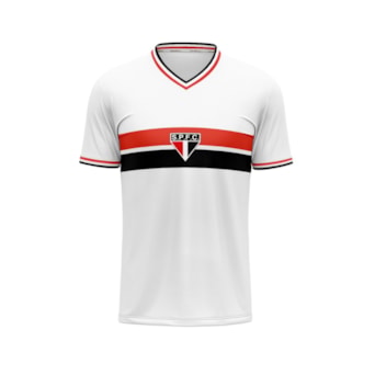 Camisa São Paulo Retrô 1969 Branca - Masculino
