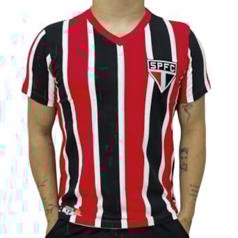 Camisa São Paulo Retrô 1991 Campeão Brasileiro Listrada - Masculino