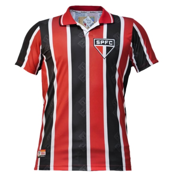 Camisa São Paulo Retrô 1994 Listrada - Masculino