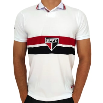 Camisa São Paulo Retro Bi Mundial 1992/1993 - Masculino
