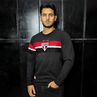 Camisa São Paulo Retrô Goleiro 2005 Manga Longa - Masculino