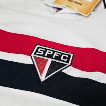 Camisa São Paulo Retrômania Baby Look Bi Mundial 92/93 - Feminina
