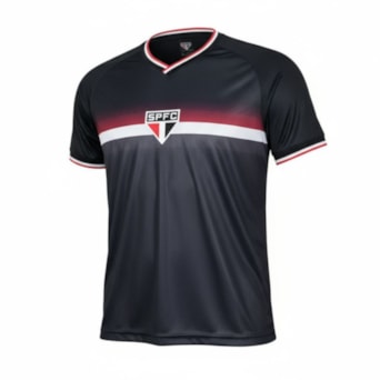 Camisa São Paulo Screen Símbolo Preto - Masculino