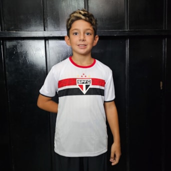 Camisa São Paulo Stencil - Infantil