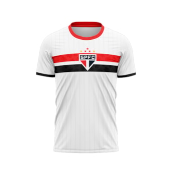 Camisa São Paulo Stencil Tricolor - Masculino