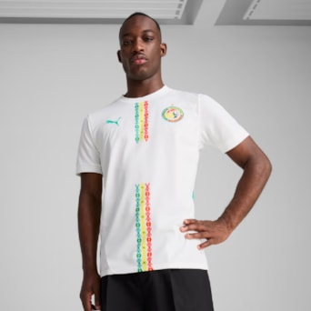 Camisa Senegal Puma 2025 Uniforme 1 Torcedor - Masculino