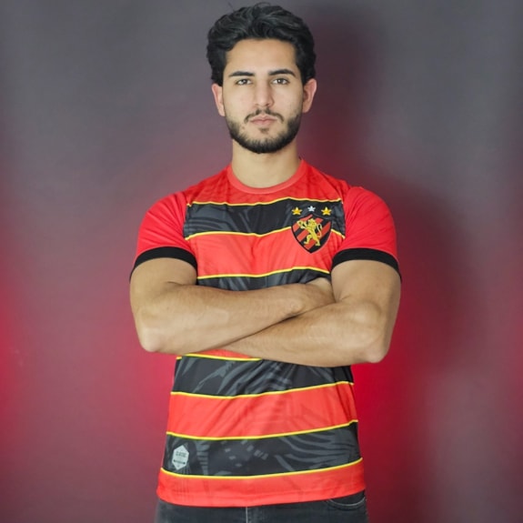 Camisa Sport Recife Classic Rubro-Negro - Masculino