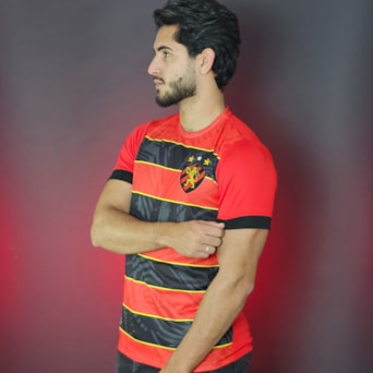 Camisa Sport Recife Classic Rubro-Negro - Masculino