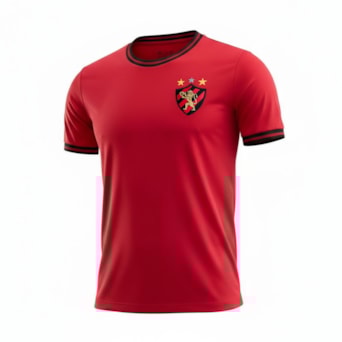 Camisa Sport Recife Jacquard Símbolo Bordado - Masculino