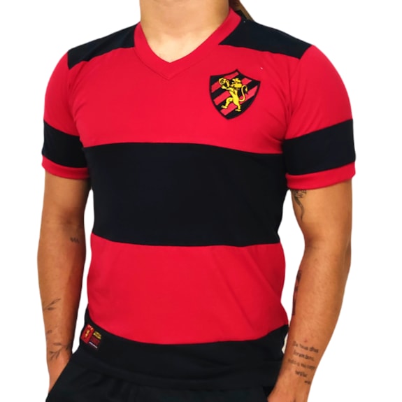 Camisa Sport Recife Retro 1987 Campeão Brasileiro - Masculino