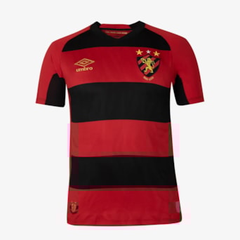 Camisa Sport Recife Umbro Uniforme I 2025 Torcedor - Masculino