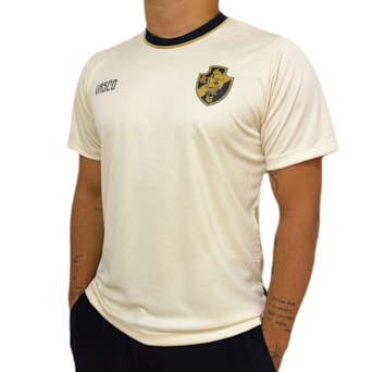 Camisa Vasco da Gama Advento Bege - Masculino